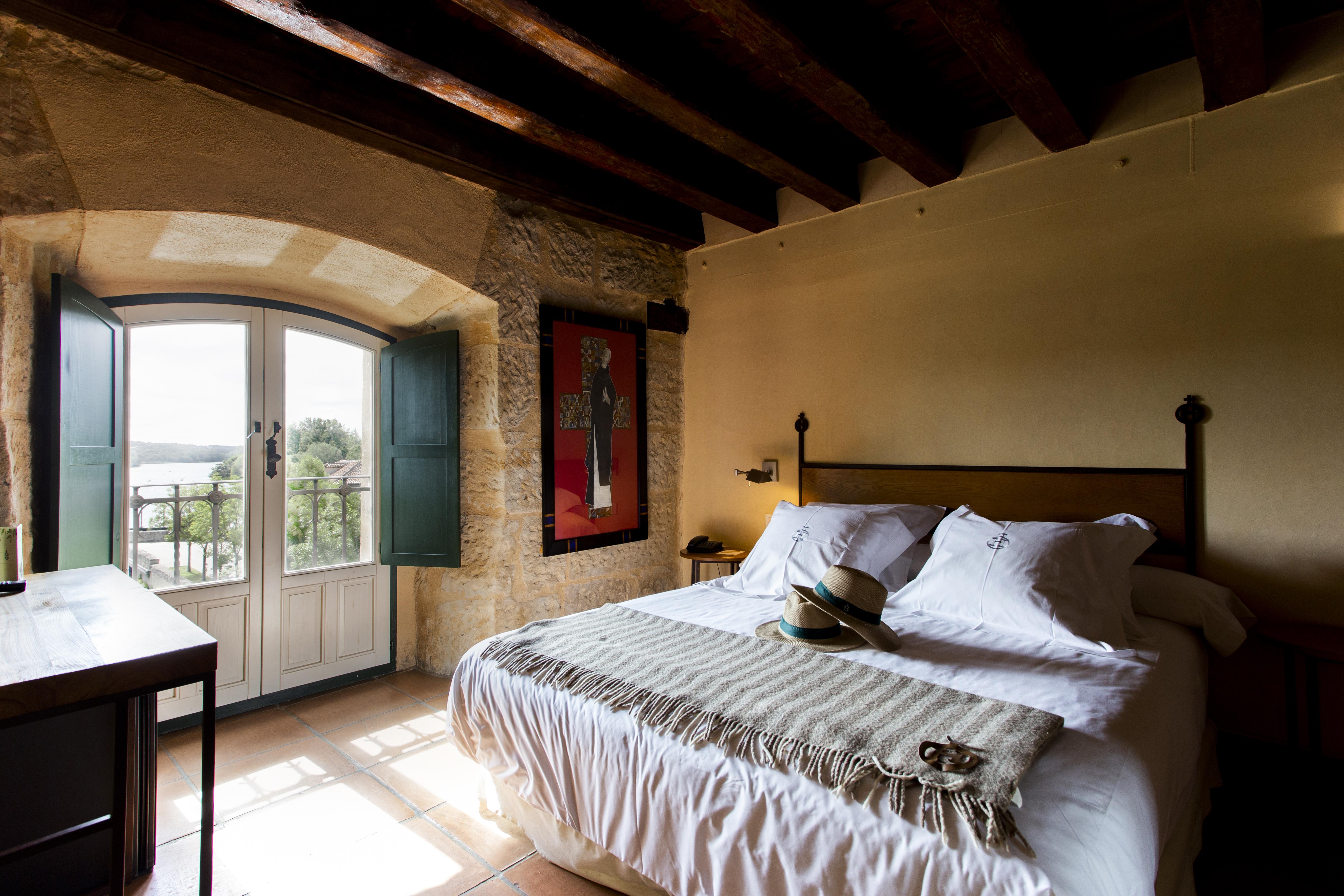 Hacienda Zorita Wine Hotel & Spa Valverdón Exteriér fotografie A bedroom at the hotel